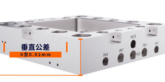 kwaliteit  Precision Milling Mold Base Standard ASTM 1050 Plastic For Surface Treatment fabriek