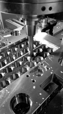 Van het de Basisstaal van de injectie de Plastic Vorm Kleur CNC die Precisie het Malen machinaal bewerken